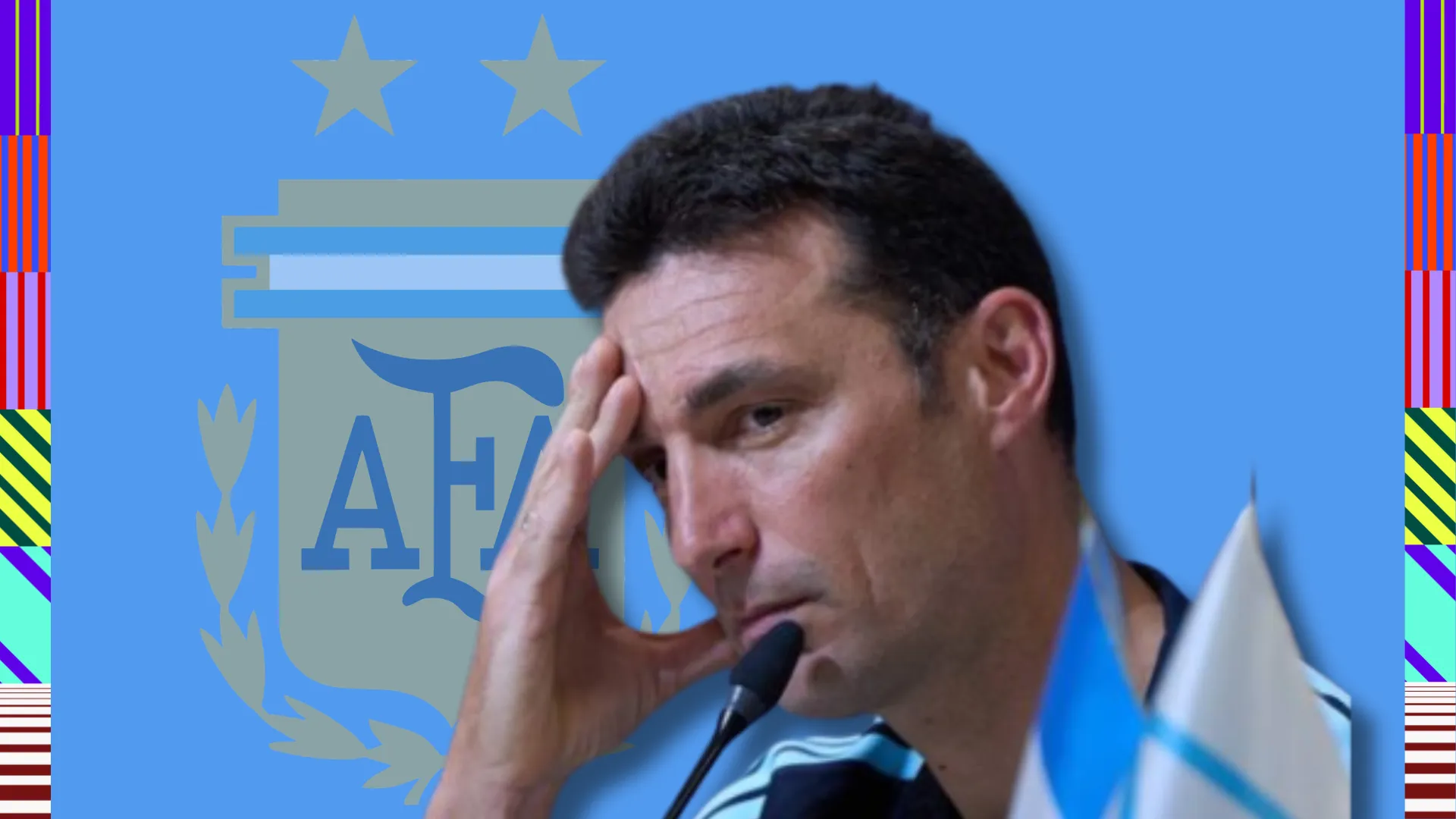 Les&otilde;es preocupam Argentina &agrave;s v&eacute;speras da Copa e deixam &lsquo;azar&otilde;es&rsquo; sonharem com vaga em lista