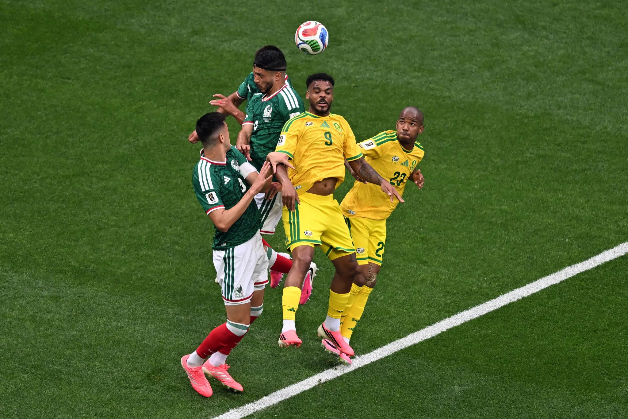 M&eacute;xico x &Aacute;frica do Sul