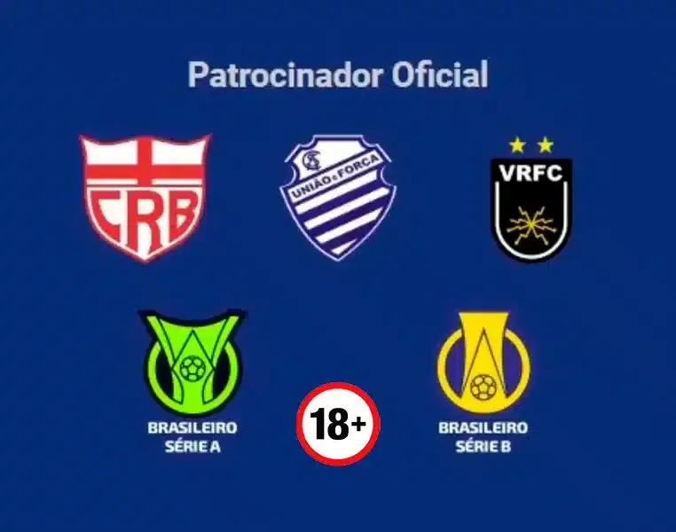 Captura de tela com a lista de patrocinados da BETesporte