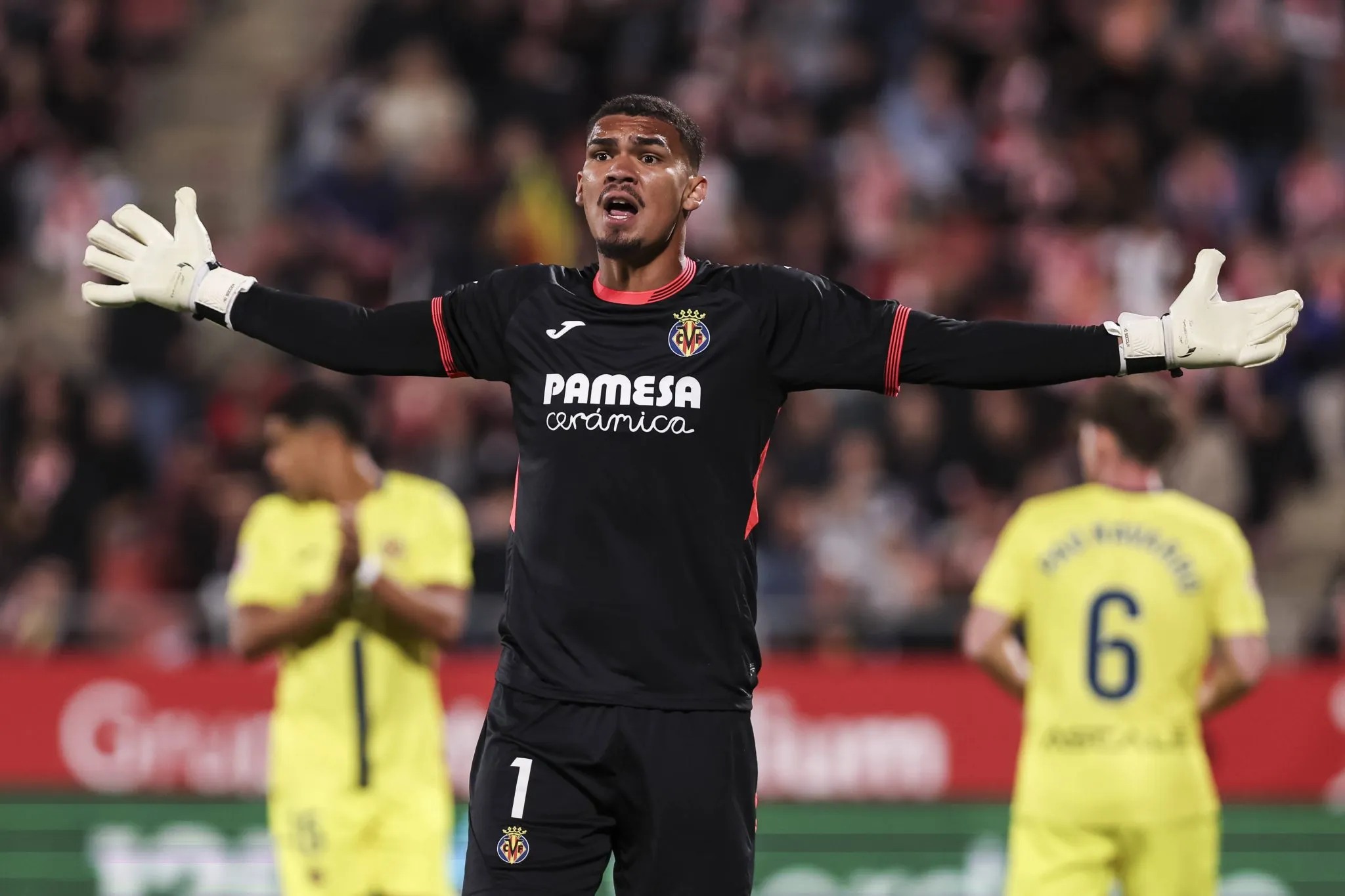 Luiz J&uacute;nior, goleiro do Villarreal (Foto: Imago/ZUMA Press Wire)