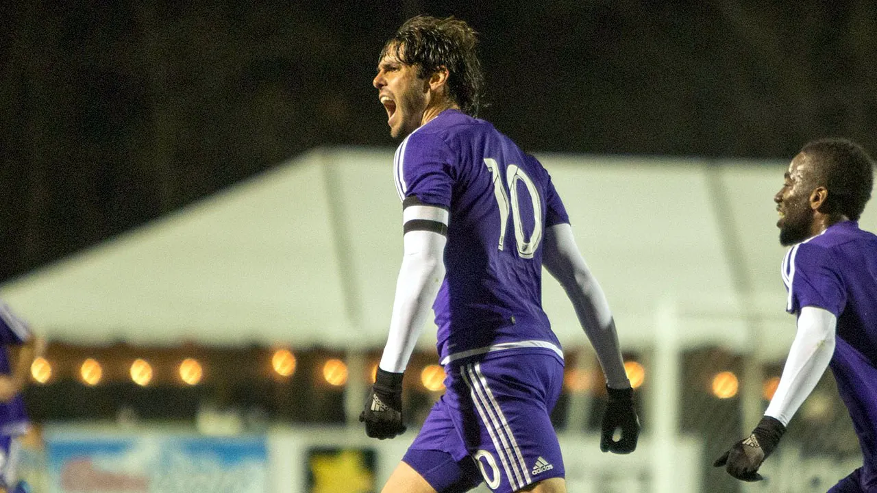 Kak&aacute; brilha na pr&eacute;-temporada do Orlando e faz um gola&ccedil;o contra o New York City