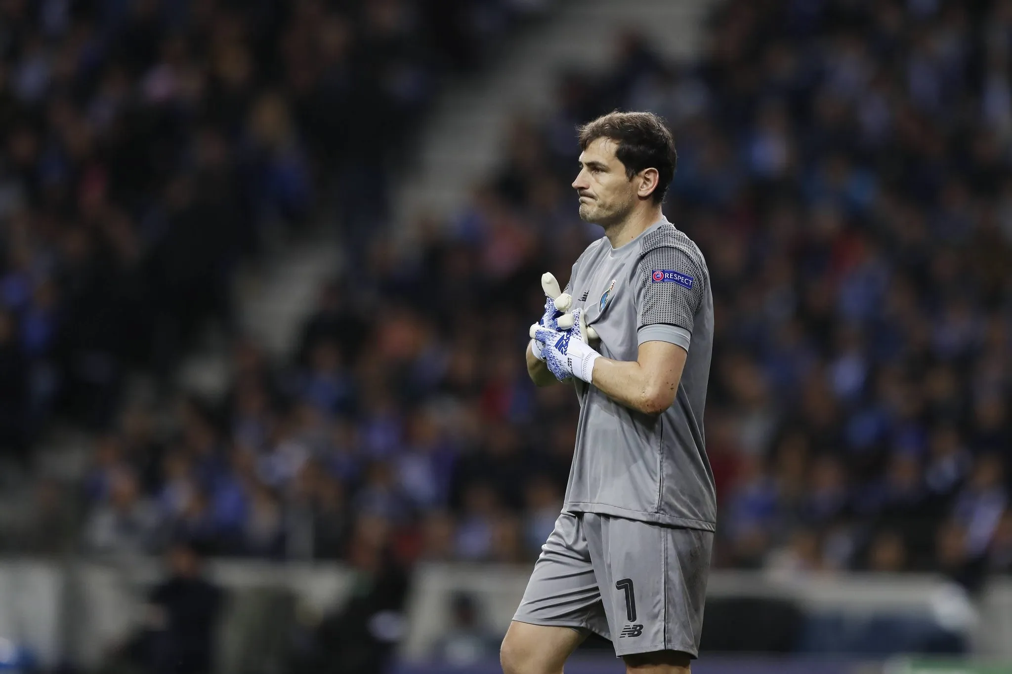 Iker Casillas Porto APRIL 17 2019 Football Soccer UEFA Champions League Quarter finals 2nd