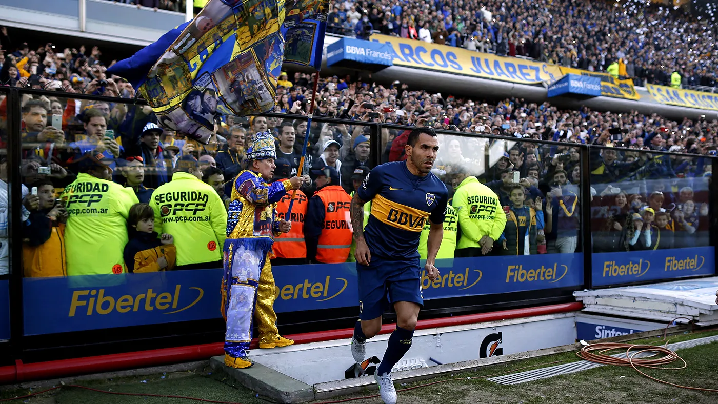 Veja como foi o primeiro gol de Tevez em seu retorno ao Boca Juniors