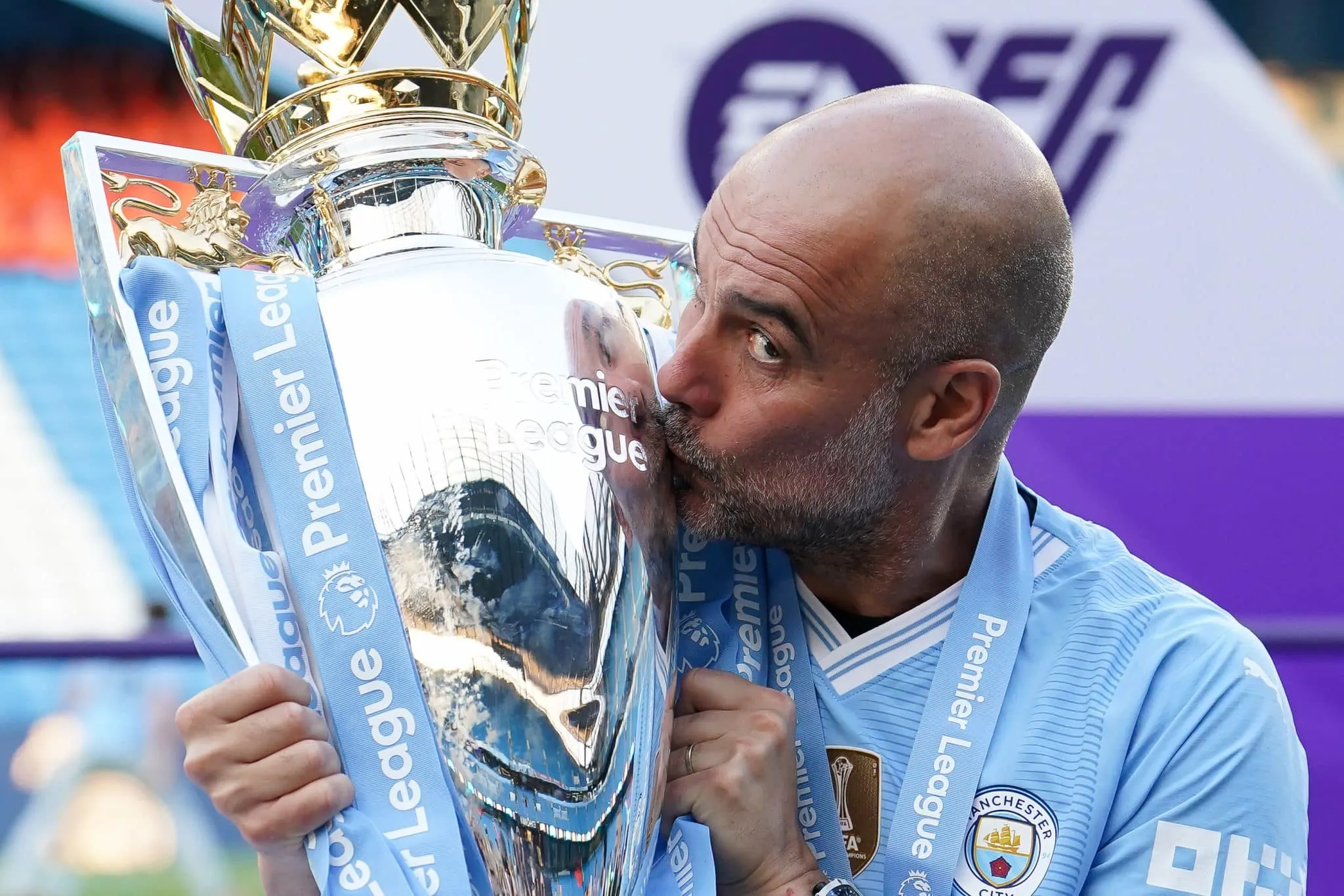 Com boatos sobre poss&iacute;vel sa&iacute;da do Manchester City, Guardiola mant&eacute;m o futuro em aberto