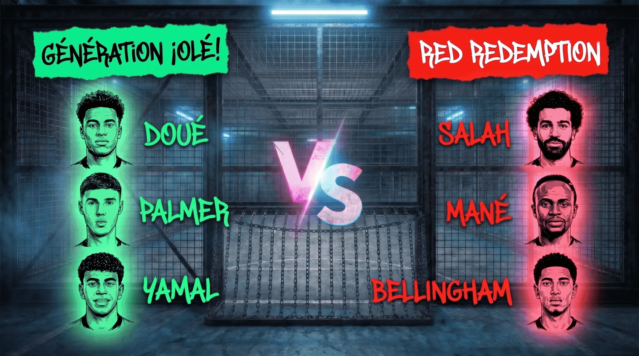 The Cage, Duelo de craques:&nbsp;Vote em G&eacute;n&eacute;ration Ol&eacute;! x Red Redemption