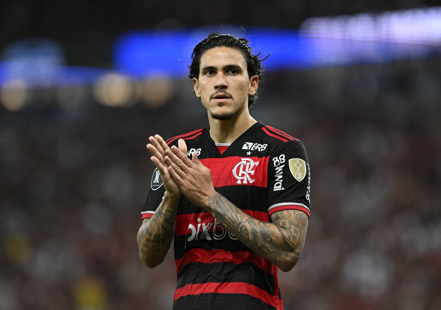 Pedro em a&ccedil;&atilde;o pelo Flamengo Foto: (Imago)