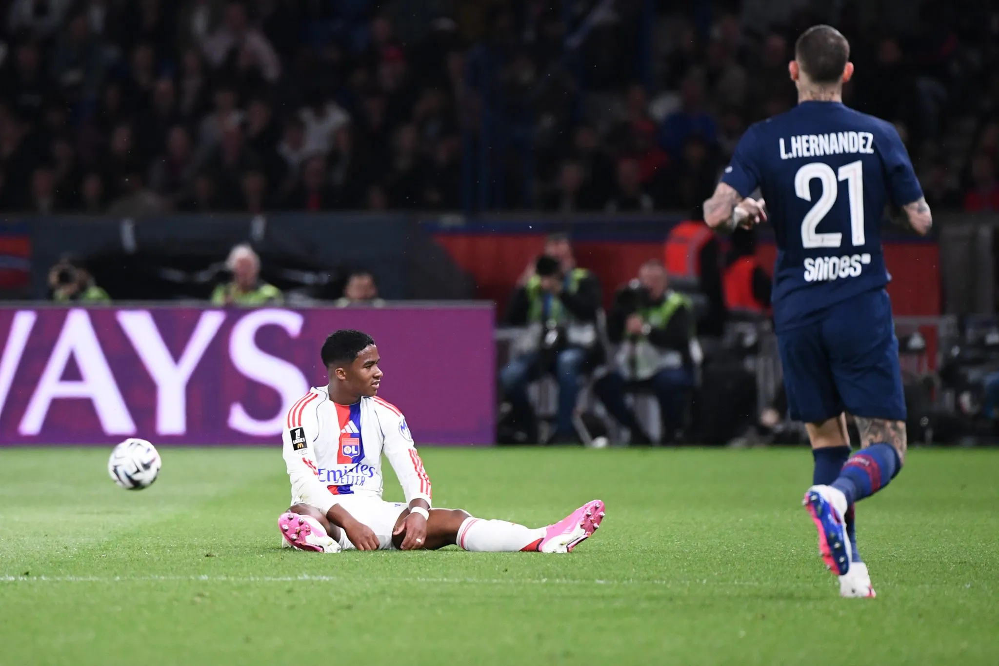 Endrick em PSG x Lyon 