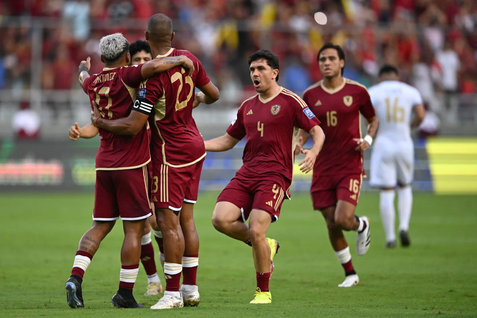 Venezuela ficou perto de vaga na repescagem (Foto: Divulga&ccedil;&atilde;o/Conmebol)