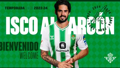 Ap&oacute;s meses parado, Isco continua em Sevilha, mas agora pelo Betis
