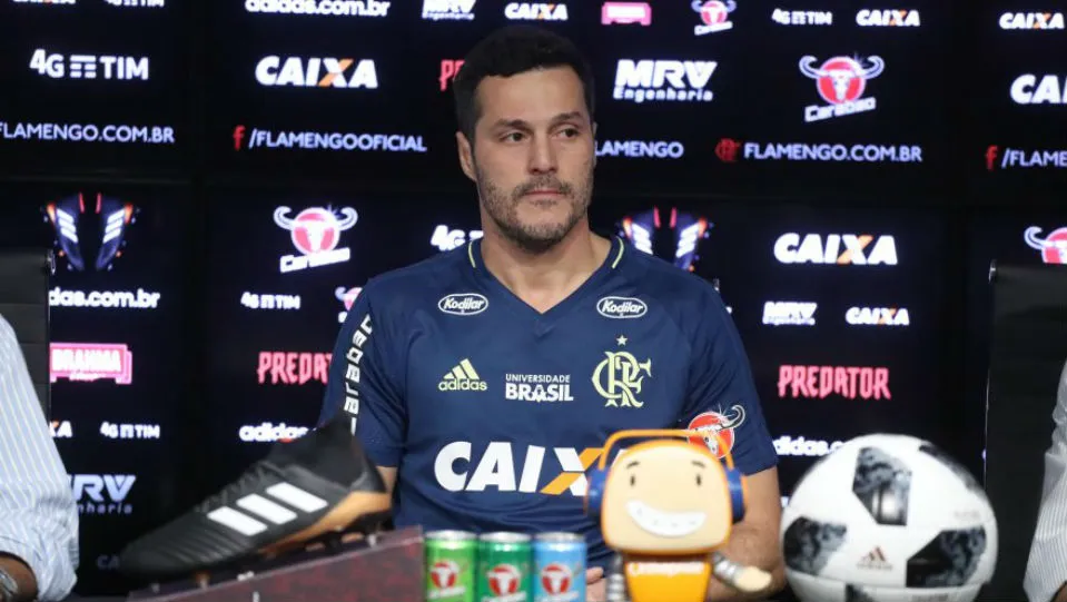 &Uacute;ltimo ato de J&uacute;lio C&eacute;sar no Flamengo ser&aacute; um gesto de gratid&atilde;o m&uacute;tua