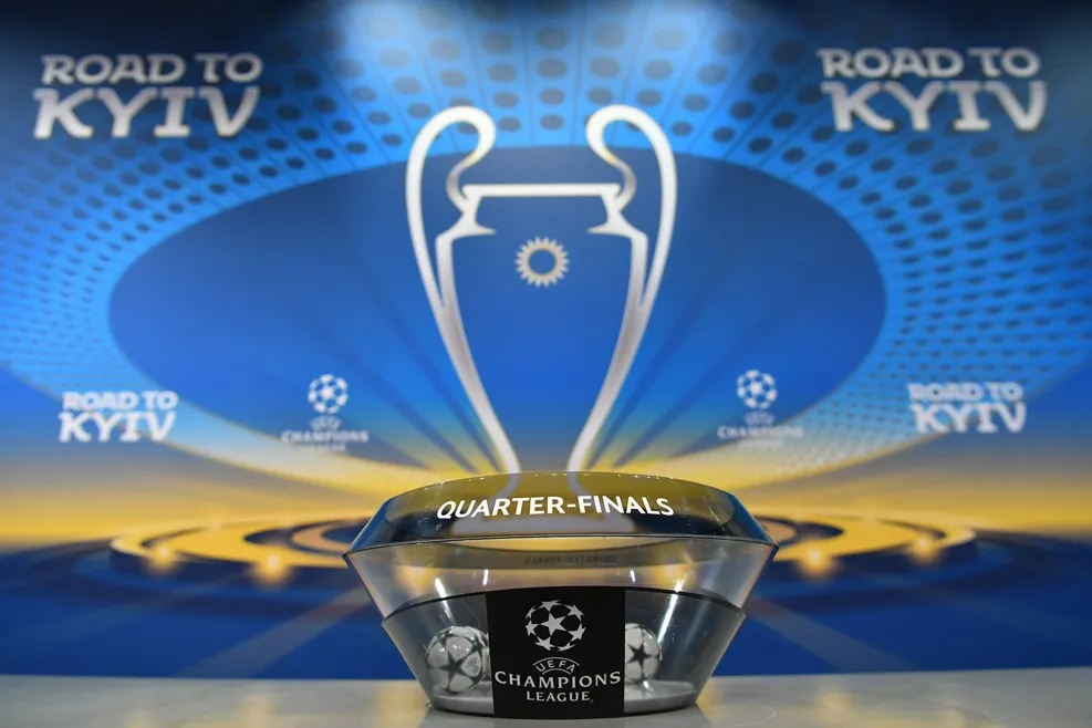 Estes s&atilde;o os duelos das quartas de final da Champions League 2017/18