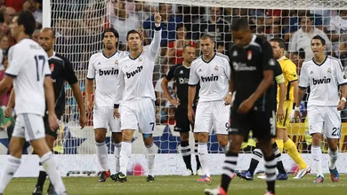 C. Ronaldo brilha e Real Madrid passa f&aacute;cil pelo Granada
