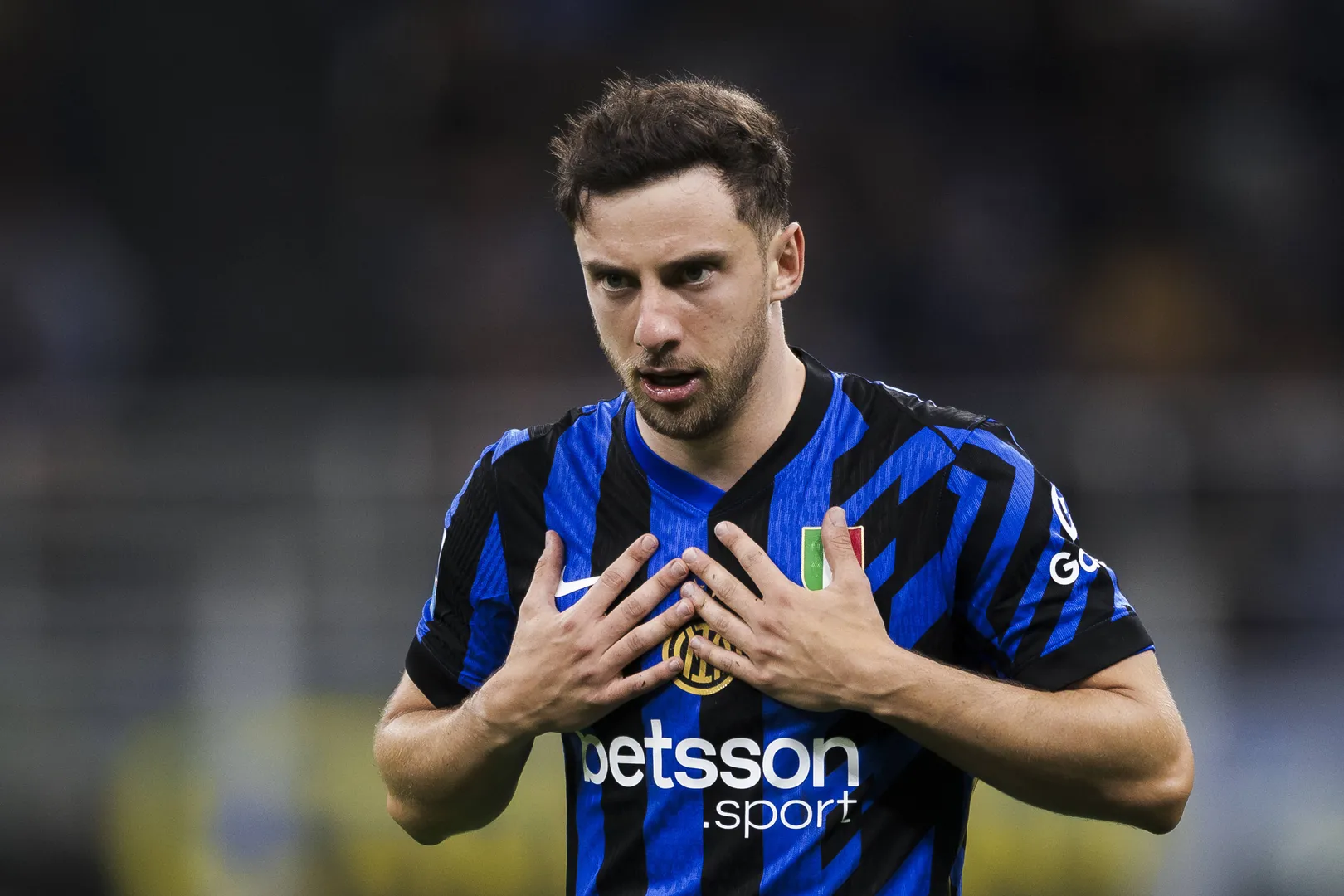 Carlos Augusto em a&ccedil;&atilde;o pela Internazionale