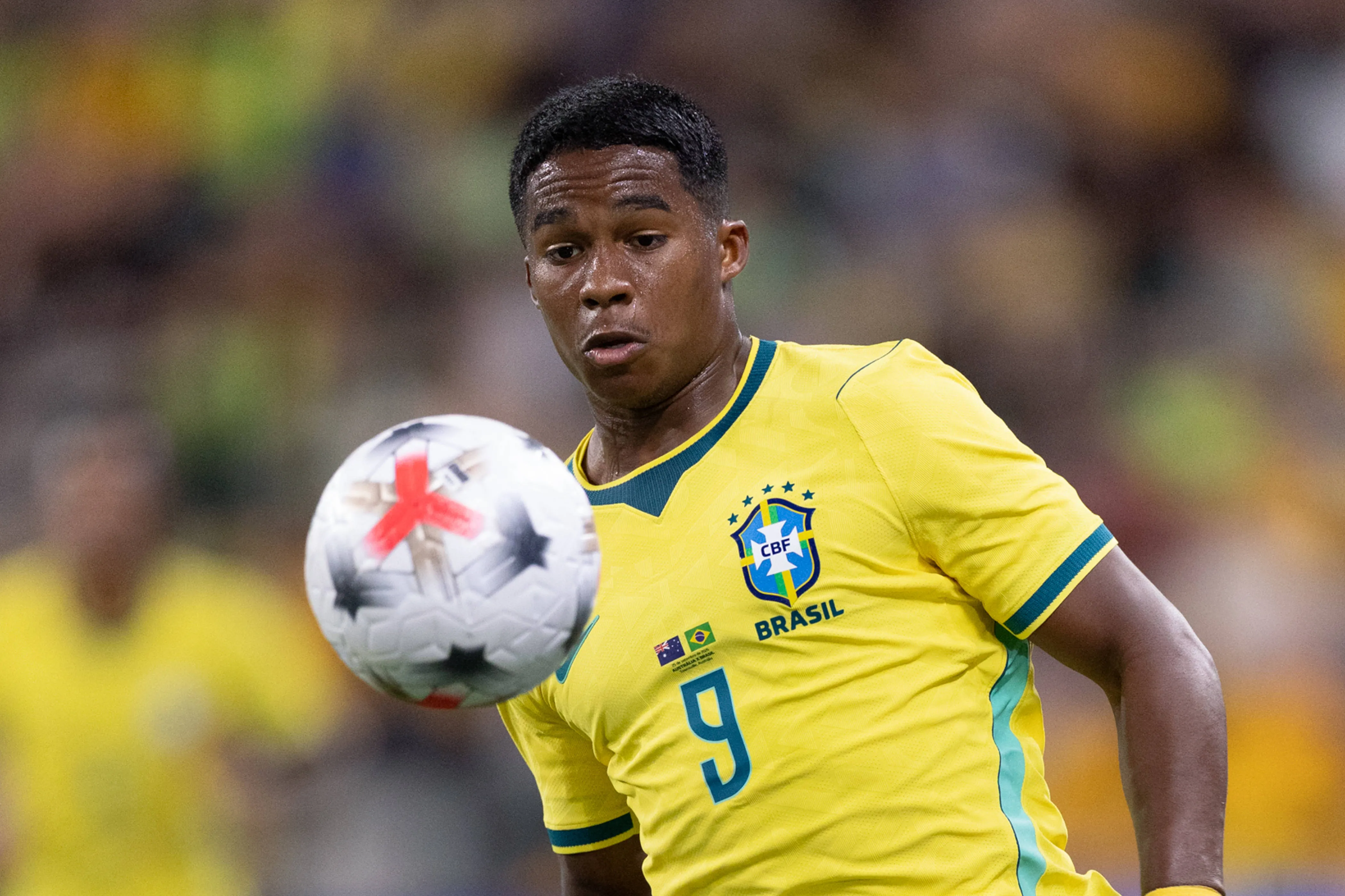 Endrick pela sele&ccedil;&atilde;o brasileira