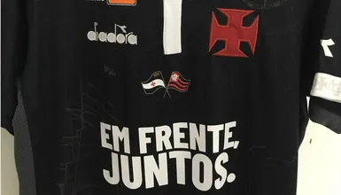 &Eacute; imensur&aacute;vel o gesto de apoio do Vasco, em sua camisa, &agrave;s v&iacute;timas da trag&eacute;dia no Flamengo