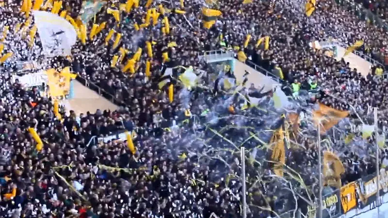 Jogo na quarta divis&atilde;o alem&atilde; tem p&uacute;blico de mais de 30 mil pessoas