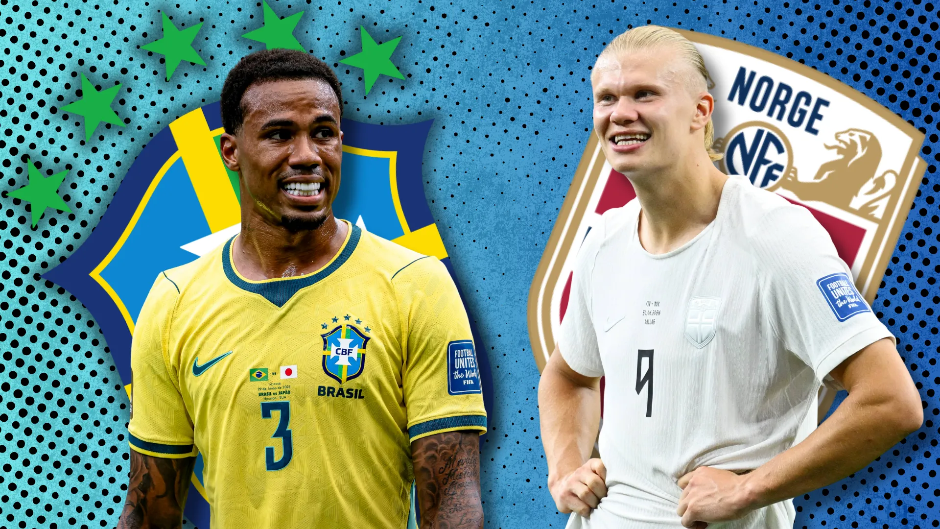 Brasil x Noruega: O que Gabriel Magalh&atilde;es e Haaland j&aacute; disseram sobre o outro em rixa pessoal?