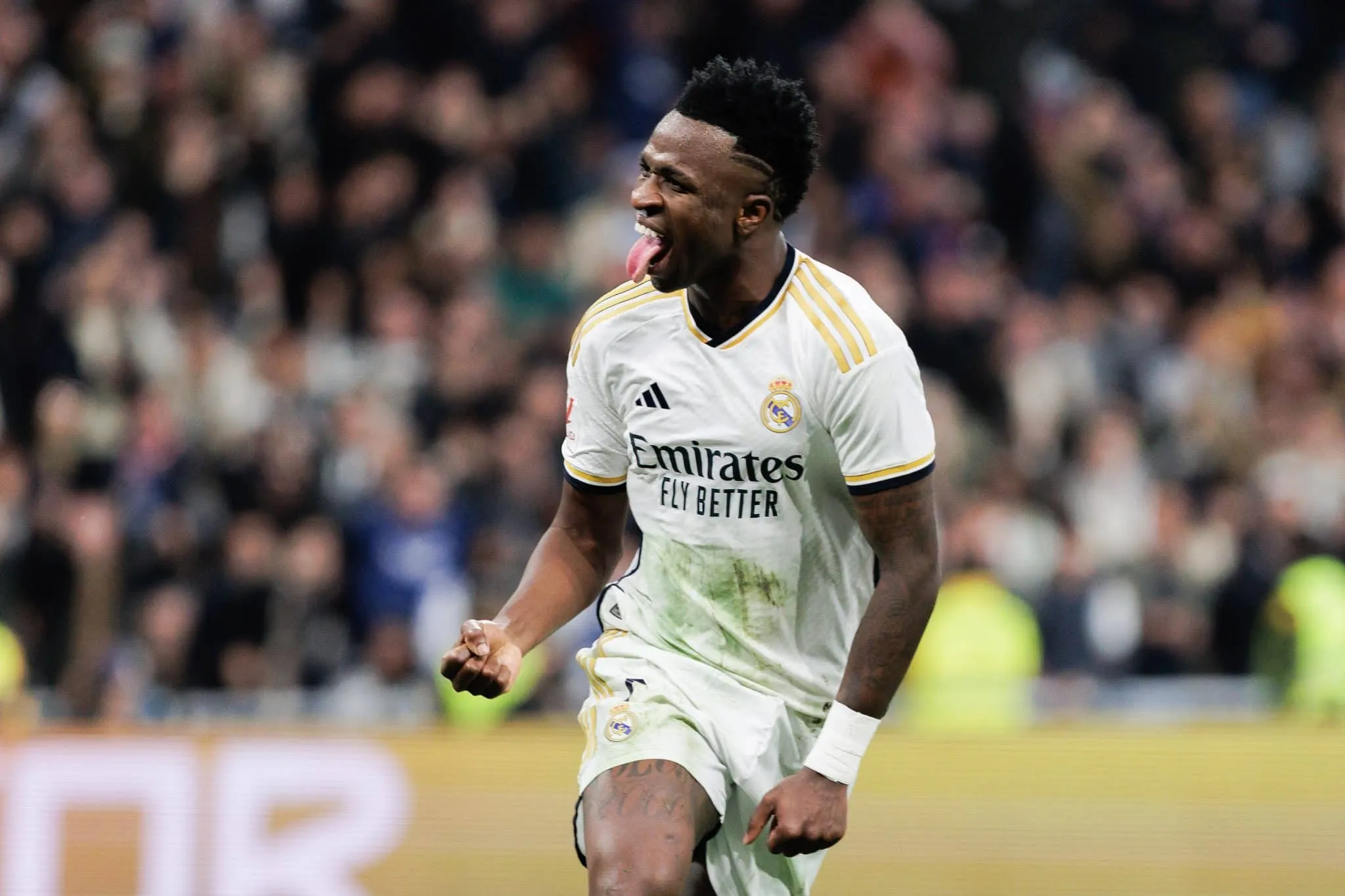 &lsquo;Vejam como &eacute; em Copacabana&rsquo;: assim Vinicius Jr justificou seu gol pelo Real Madrid