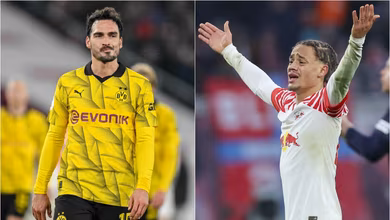 O perdedor de Leipzig x Dortmund pode dar adeus a qualquer sonho de t&iacute;tulo da Bundesliga