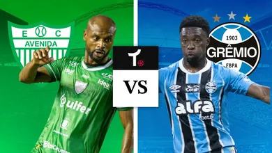 Avenida x Gr&ecirc;mio: Onde assistir, hor&aacute;rio e prov&aacute;veis escala&ccedil;&otilde;es