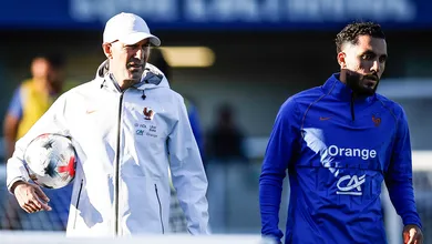 Zidane e Cherki d&atilde;o indireta &agrave; retranca da It&aacute;lia: &rsquo;&Eacute; mais f&aacute;cil jogar contra a B&eacute;lgica