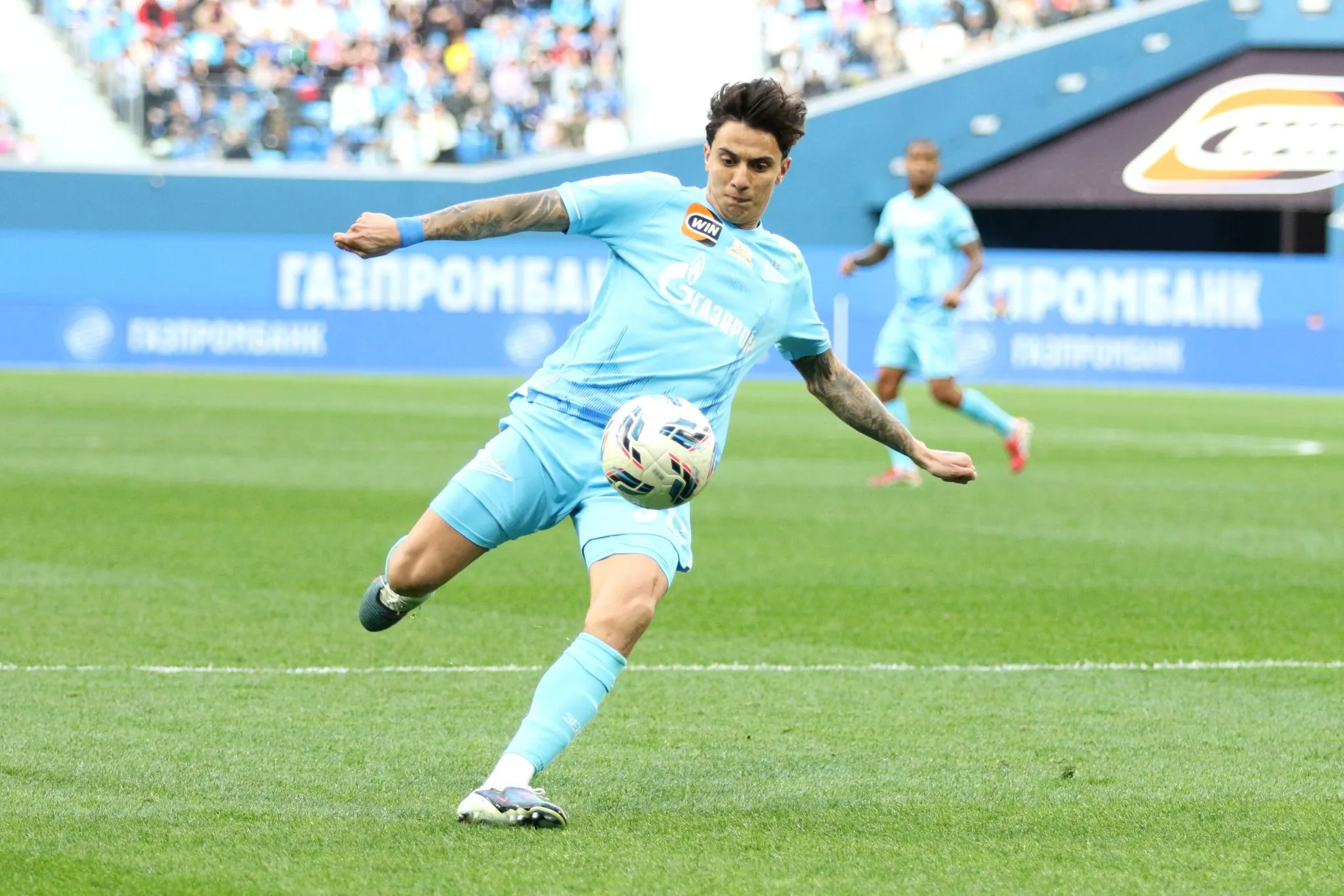 Gustavo Mantuan em jogo do Zenit