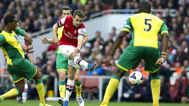 Em poucos minutos, Ramsey ratificou boa temporada