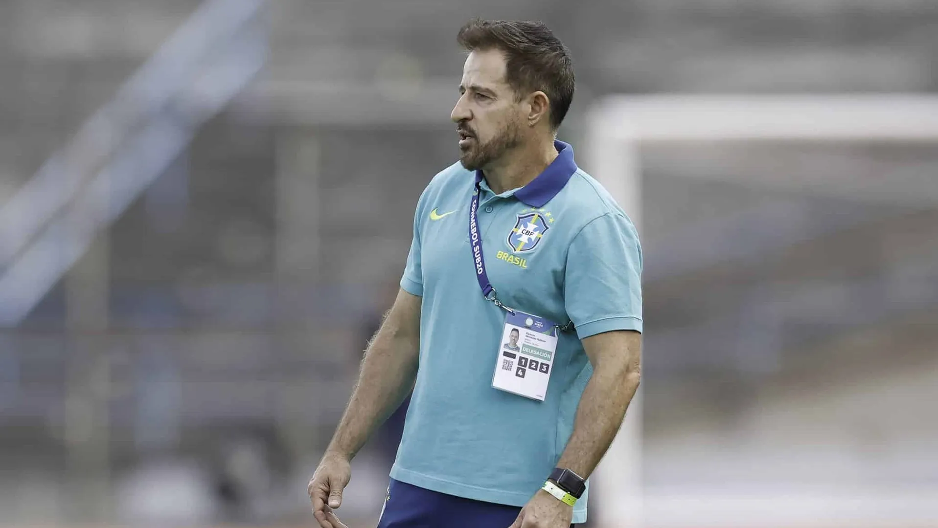 Ramon Menezes, t&eacute;cnico da Sele&ccedil;&atilde;o sub-20 Foto: (Rafael Ribeiro/CBF)
