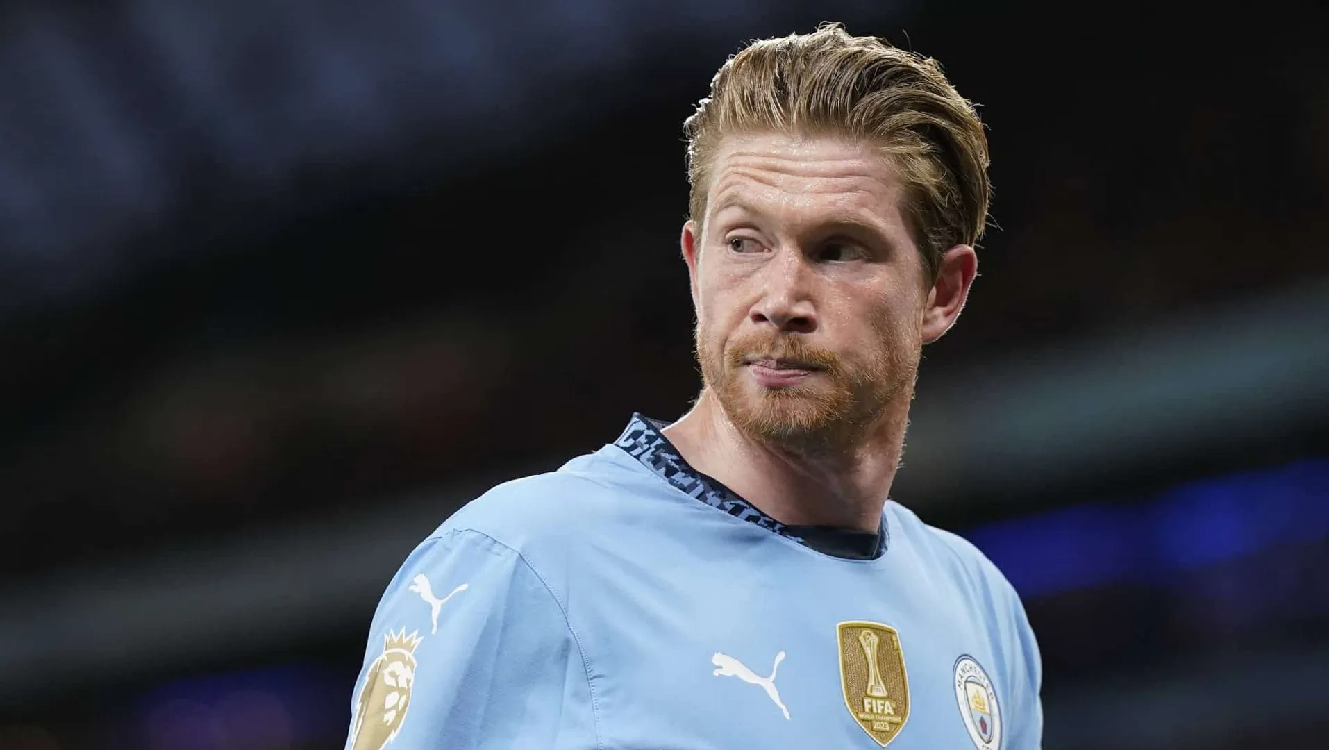 De Bruyne em a&ccedil;&atilde;o pelo Manchester City