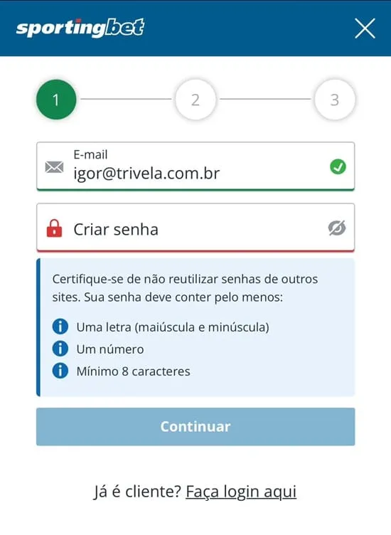 Cadastro Sportingbet: saiba como abrir sua conta em 2026