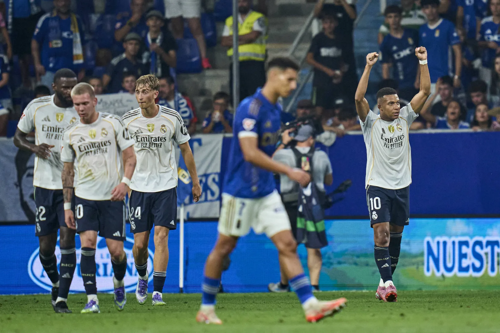 Real Madrid venceu o Oviedo na &uacute;ltima rodada de LaLiga