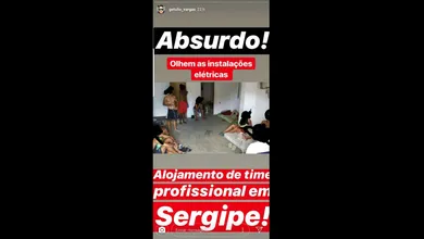 Ex-goleiro do Flamengo reuniu imagens de seguidores com a dura realidade de alojamentos no Brasil