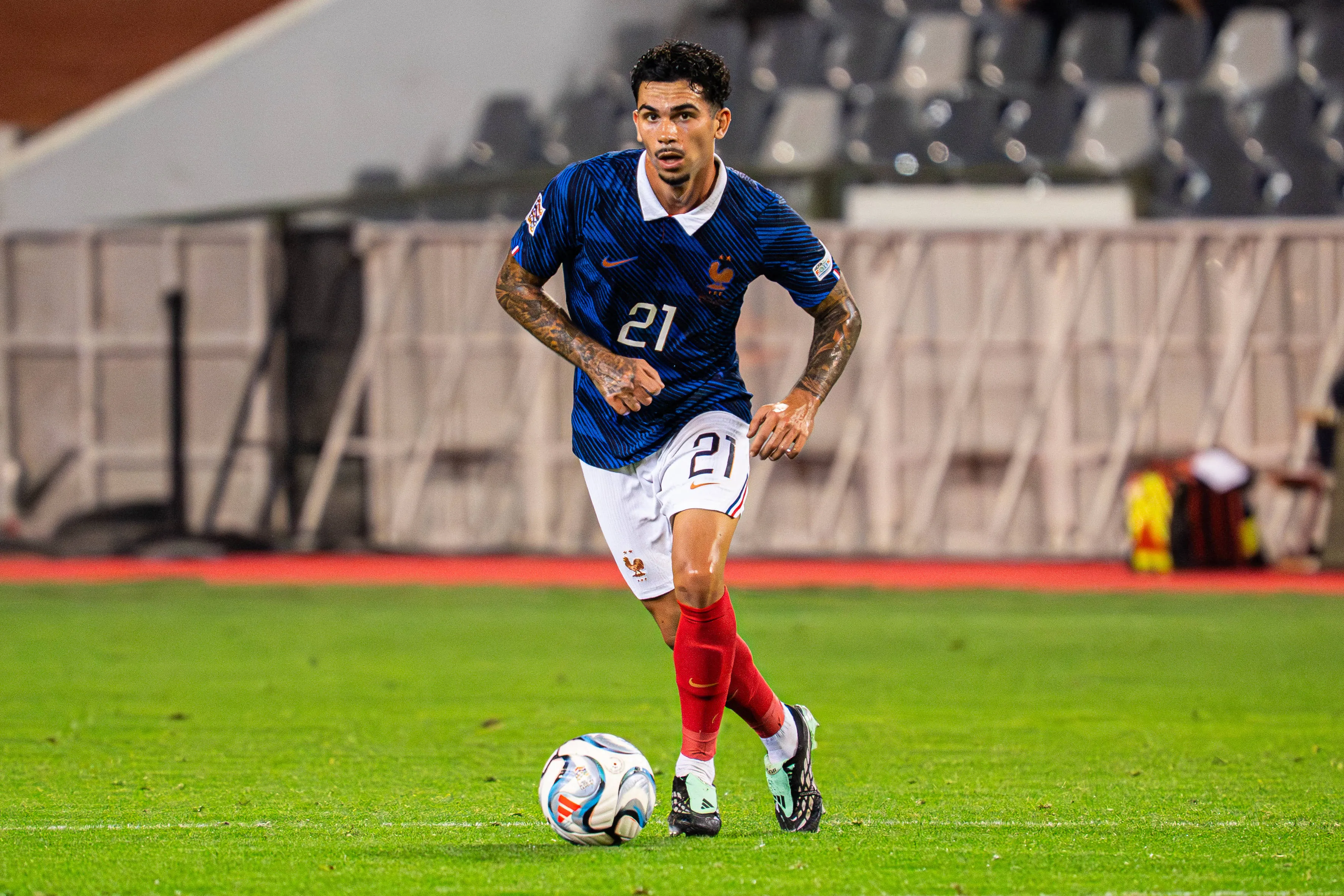 Lucas da Cunha em Fran&ccedil;a x B&eacute;lgica (Foto: IMAGO / BSR Agency)