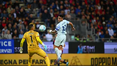 Lautaro castiga sua v&iacute;tima favorita para garantir mais uma vit&oacute;ria da Internazionale