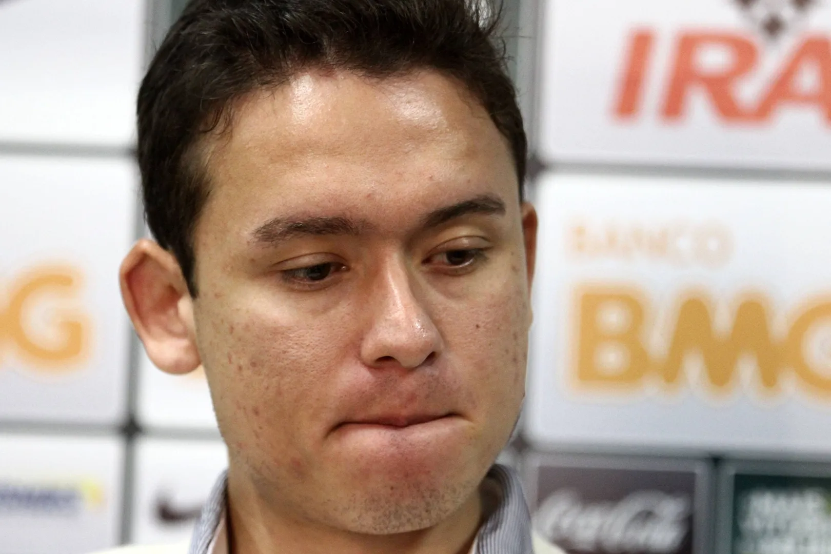 Keirrison n&atilde;o entrou em campo pelo Barcelona Foto: (Imago)