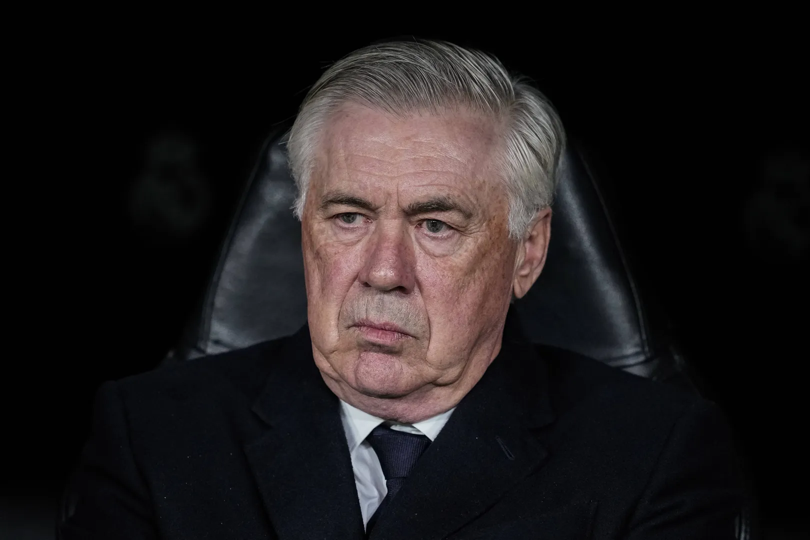Carlo Ancelotti, t&eacute;cnico do Real Madrid