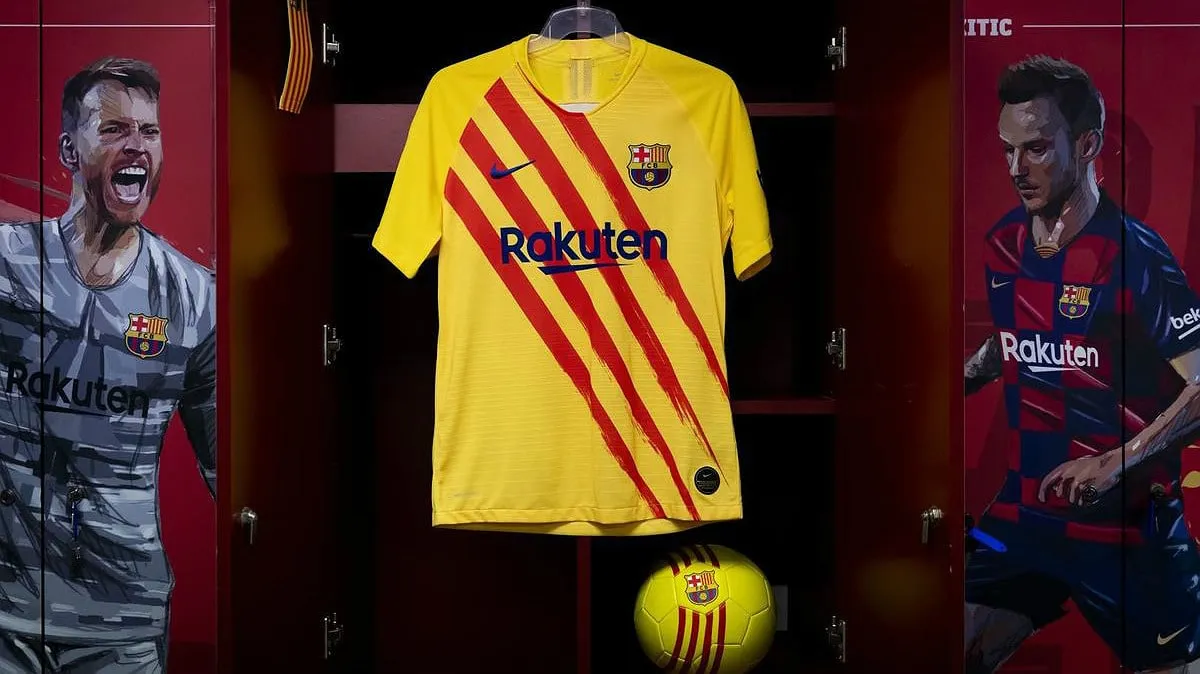 Em momento pol&iacute;tico delicado, Barcelona refor&ccedil;a suas ra&iacute;zes catal&atilde;s com quarta camisa