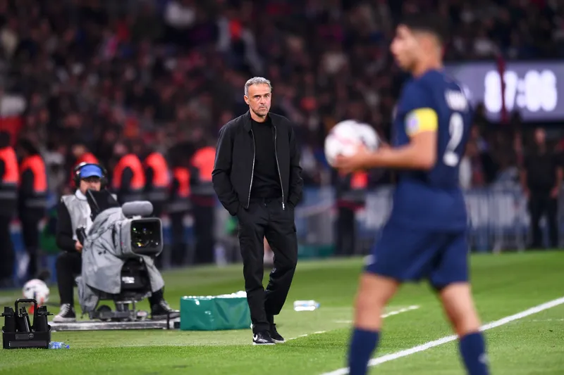 Para jogo contra o Rennes pela 6&ordf; rodada da Ligue 1, Luis Enrique tem oito desfalques no PSG. Foto: Icon Sport