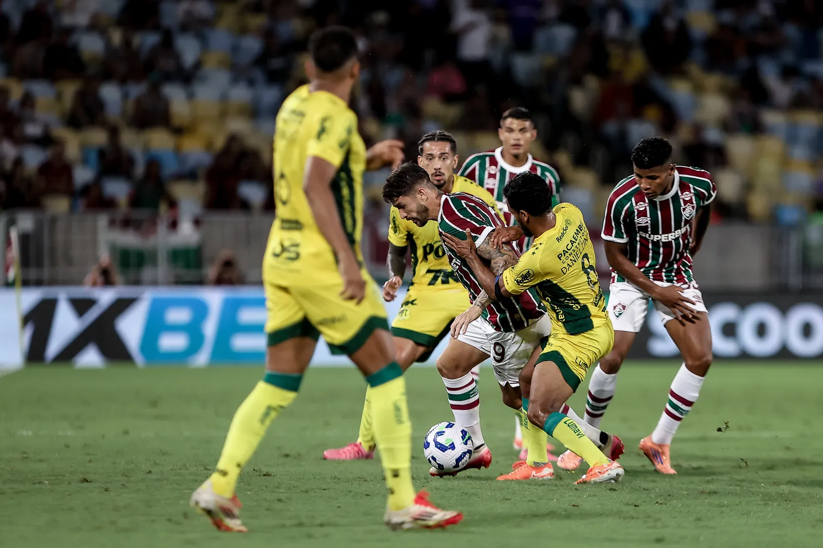 Fluminense x Mirassol pelo Brasileir&atilde;o (FOTO: LUCAS MER&Ccedil;ON / FLUMINENSE F.C.)