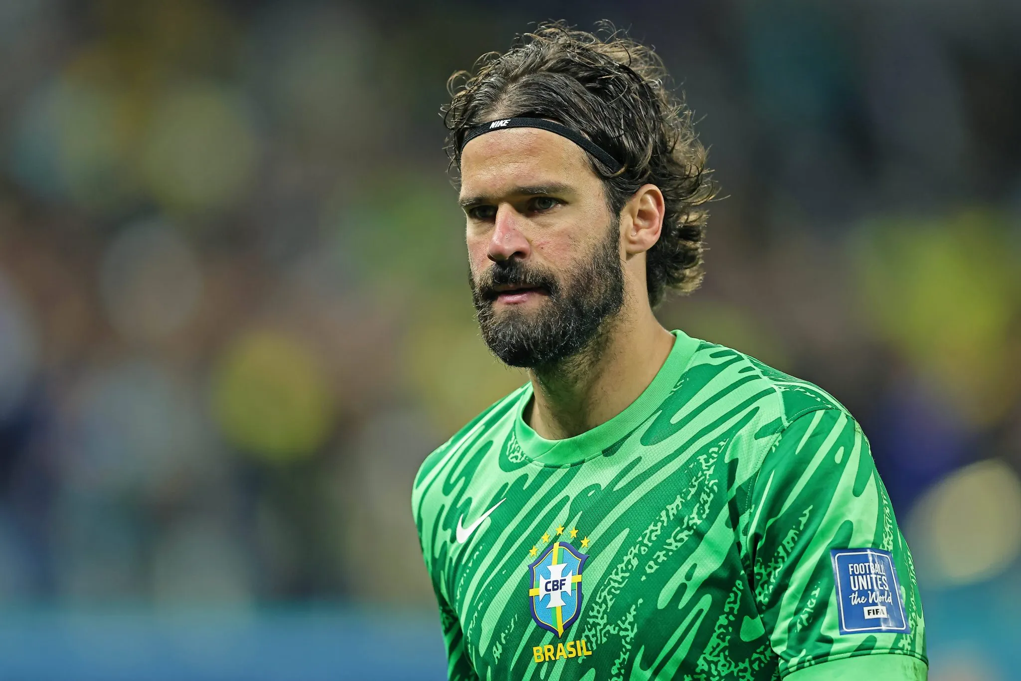 Alisson em jogo da sele&ccedil;&atilde;o brasileira 