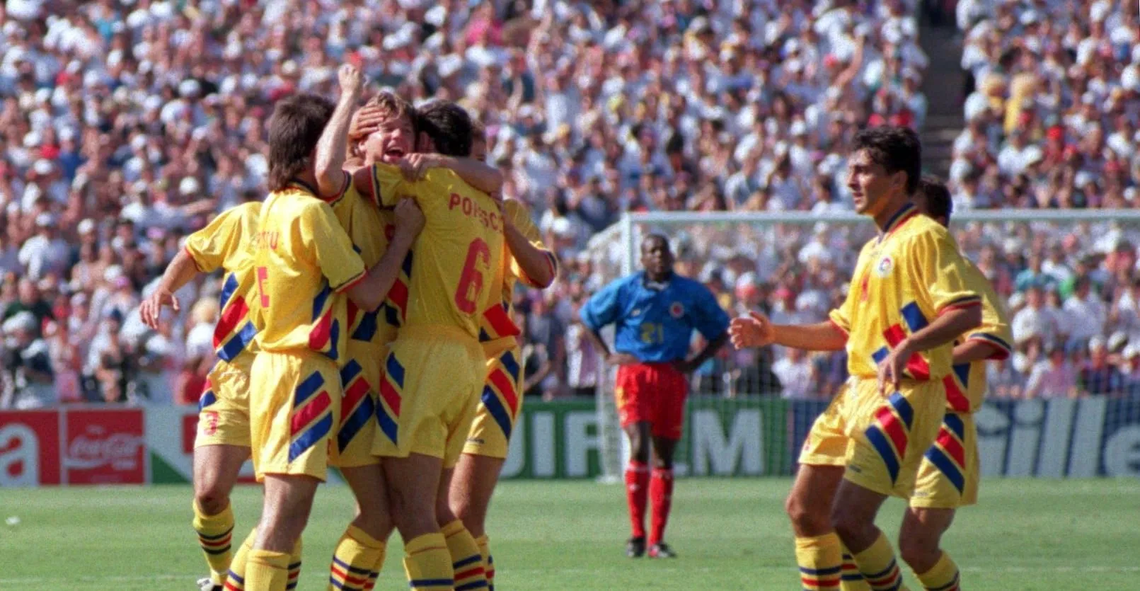 [Os 25 anos da Copa de 94] A Col&ocirc;mbia come&ccedil;a a ruir diante da irresist&iacute;vel canhota de Hagi
