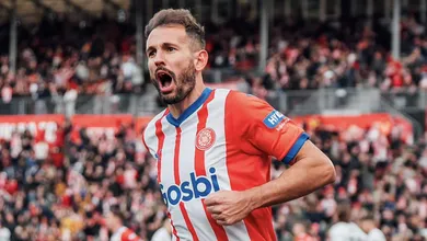 Com Stuani e Yan Couto her&oacute;icos, Girona vira sobre Valencia no fim e mant&eacute;m conto de fadas em La Liga