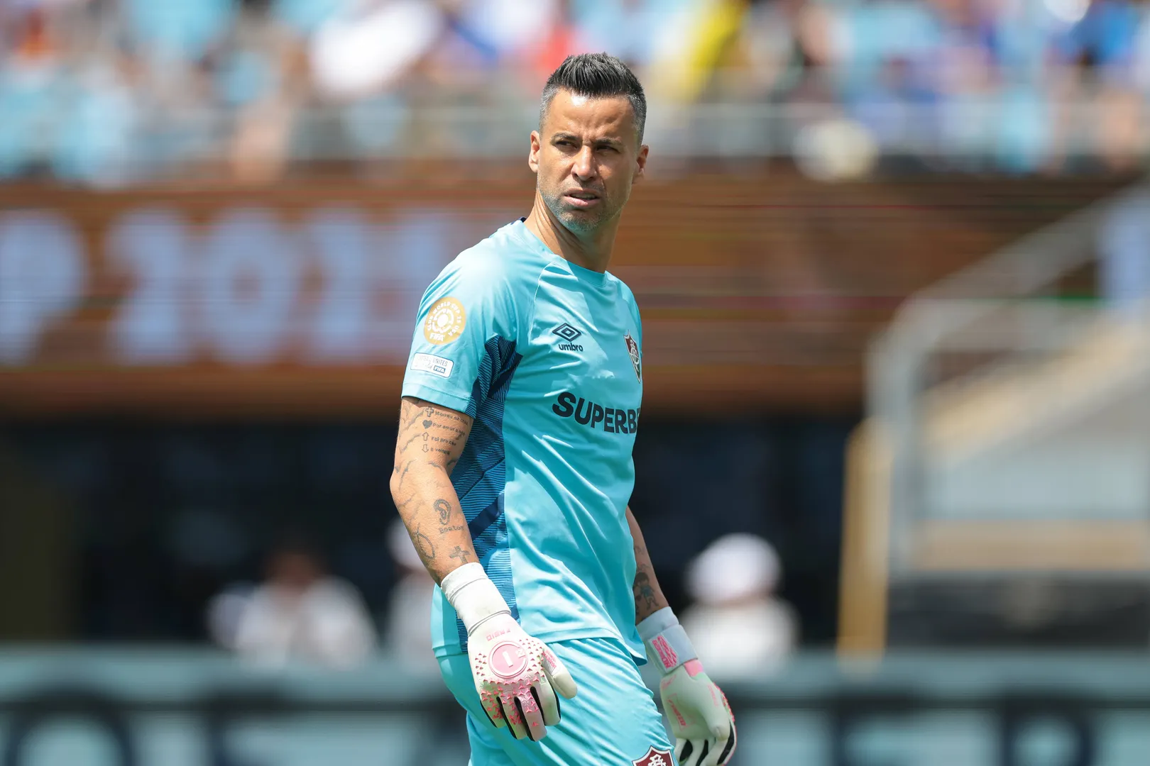 Goleiro F&aacute;bio em Internazionale x Fluminense no Mundial