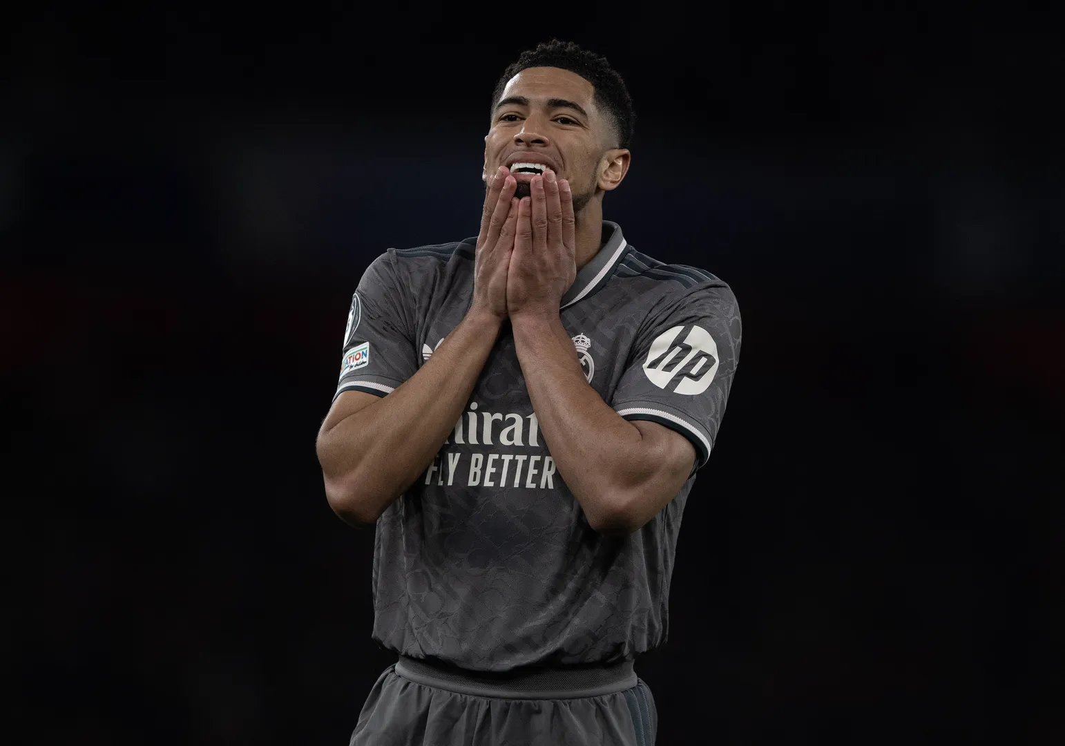 Jude Bellingham durante partida do Real Madrid