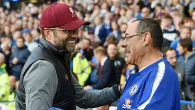 Sarri: &ldquo;Sorri para Klopp na sa&iacute;da de campo porque eu curti a partida, foi um belo jogo&rdquo;