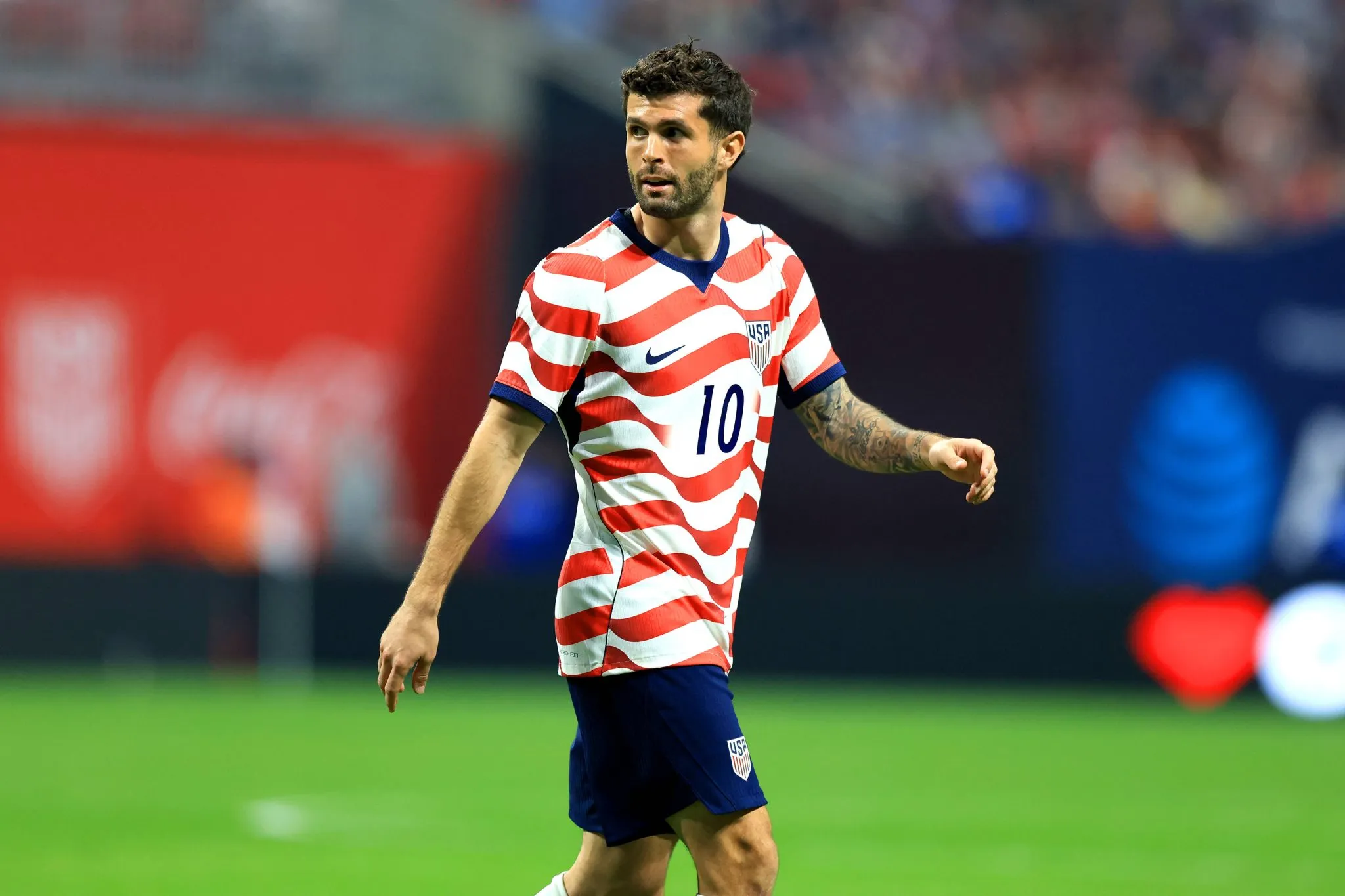 Pulisic em jogo dos Estados Unidos