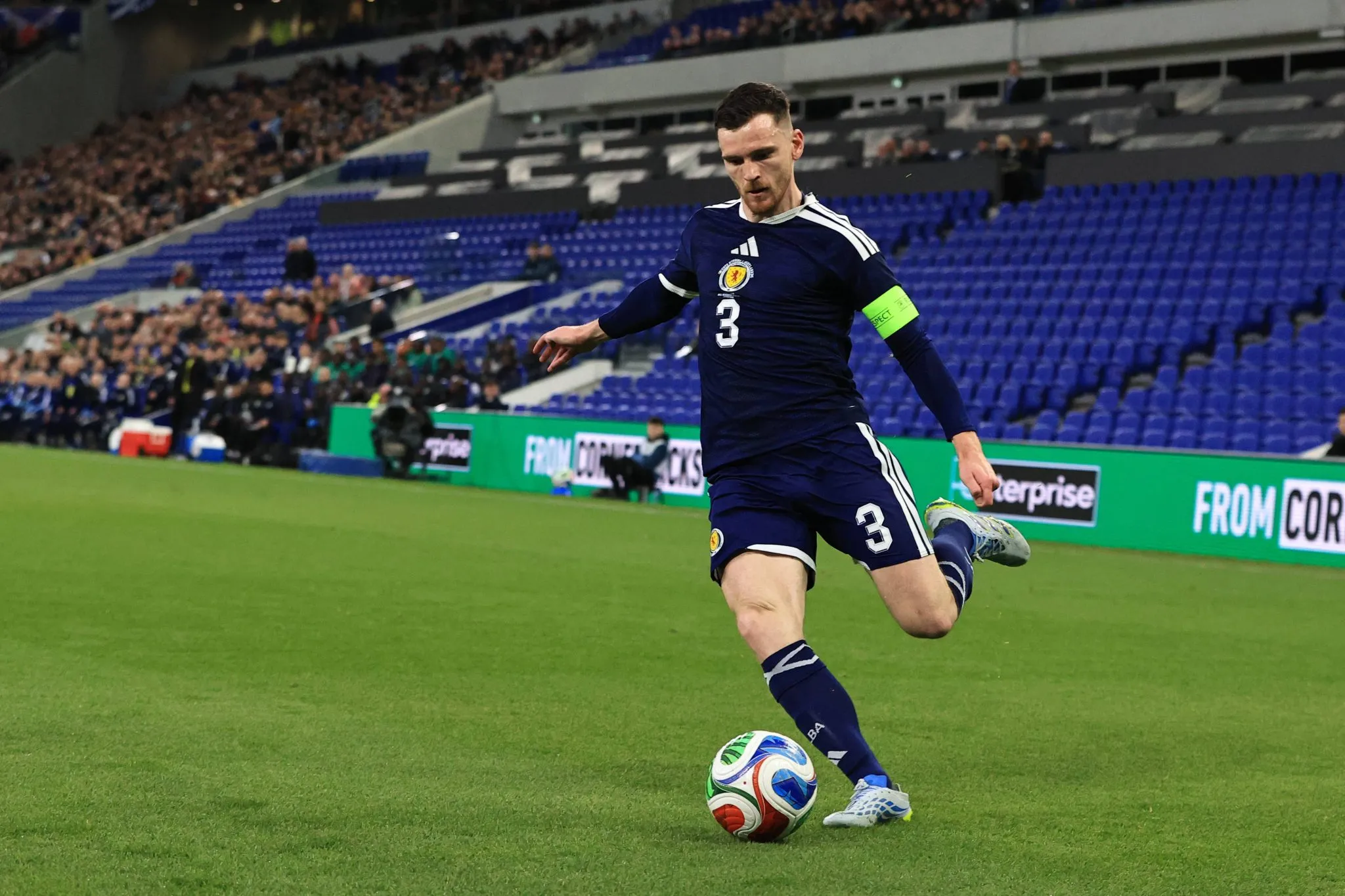 Robertson, o capit&atilde;o da Esc&oacute;cia