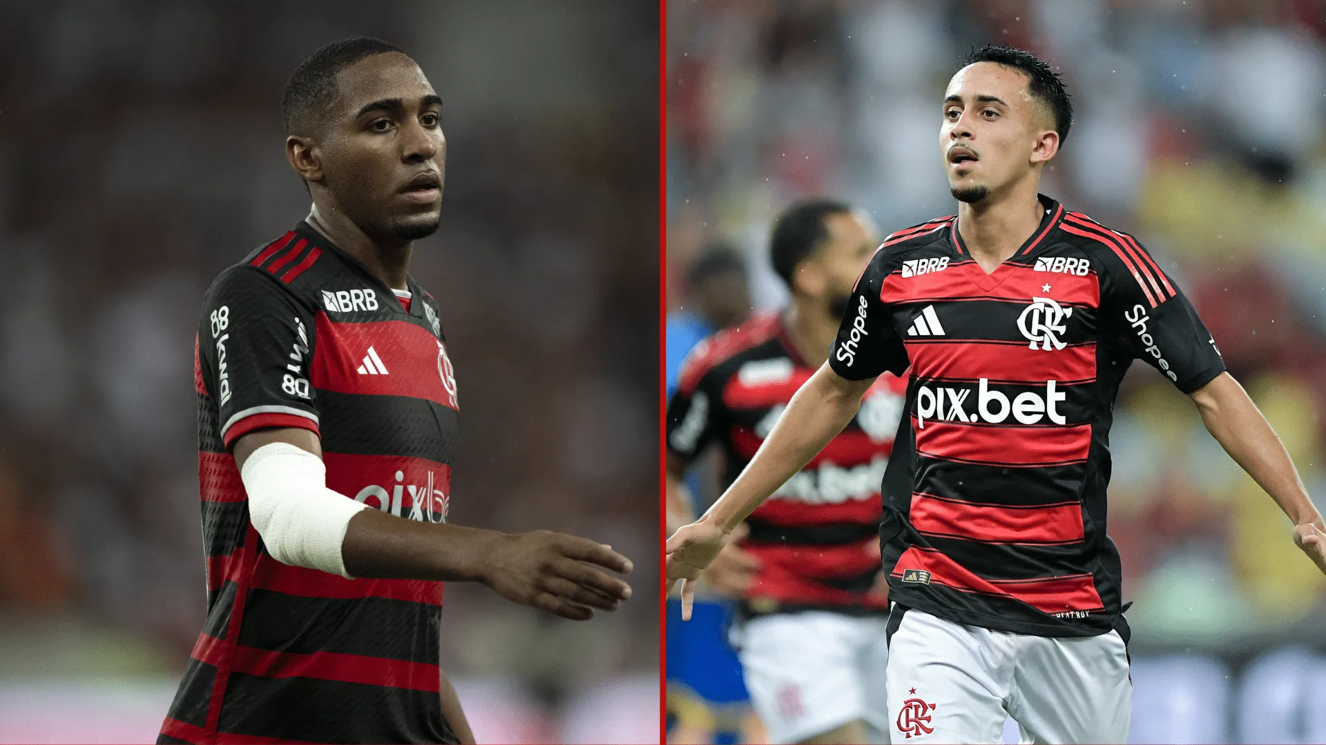 Dentro e fora de campo: O que explica as sa&iacute;das de Lorran e Matheus Gon&ccedil;alves do Flamengo