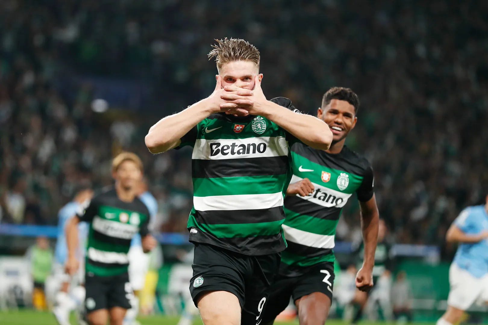 Viktor Gyokeres, atacante do Sporting. Foto: Imago
