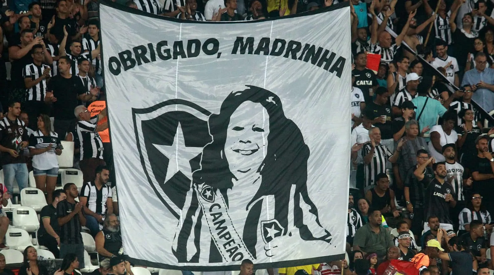 O Botafogo fez a maior homenagem poss&iacute;vel a Beth Carvalho: um minuto de samba, n&atilde;o de sil&ecirc;ncio